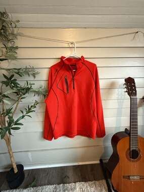 Sunice Men's Allendale 2.0 Water Repellant 1/2 Zip Performance Pullover, XL